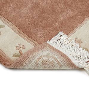 Teppich Delia Wolle - Beige / Rosa - 70 x 140 cm