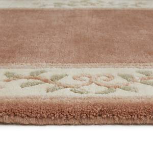 Teppich Delia Wolle - Beige / Rosa - 70 x 140 cm