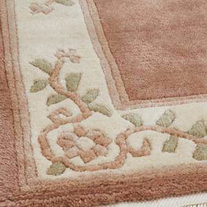 Teppich Delia Wolle - Beige / Rosa - 70 x 140 cm