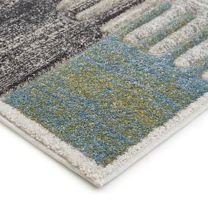Teppich Torrent Typ B Polypropylen - Grau / Blau - 80 x 150 cm