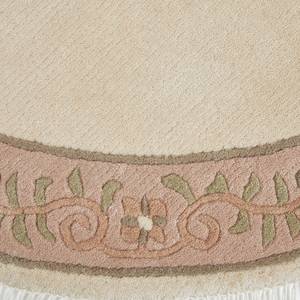 Teppich Delia rund Wolle - Creme