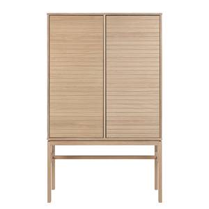 Armoire Paremo Placage en bois véritable - Chêne clair