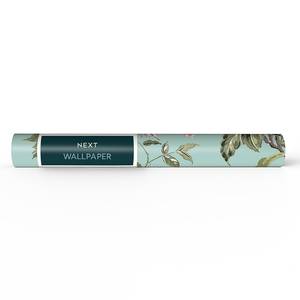 Vliestapete Birds & Bloom Blau