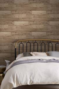 Vliestapete Bronx Wood Beige