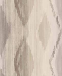 Vliesbehang Abstract Ikat Beige