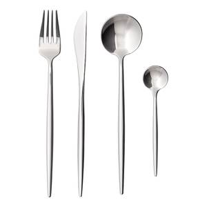 Besteck-Set STILETTO 16-teilig Edelstahl - Silber