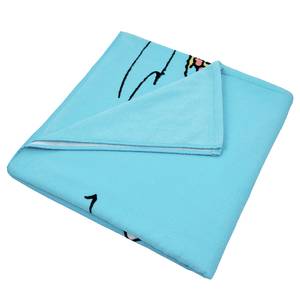 Serviette de plage PEANUTS Coton - Bleu clair