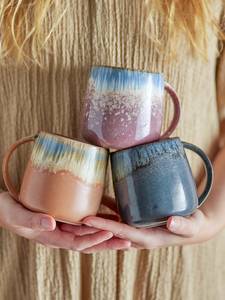 Set di 3 tazze Cloe Ceramica - Multicolore