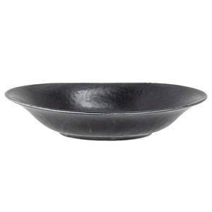 Assiettes à soupe Yoko - Lot de 4 Porcelaine - Noir