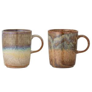 Set di 2 tazze Dahlia Ceramica - Multicolore