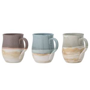 Set di 3 tazze Ash Ceramica - Blu