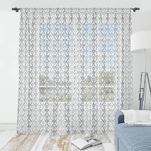 Kant-en-klaargordijn Barock set van 2 polyester - Hoogte: 220 cm