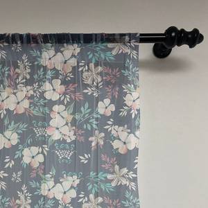 Rideaux Blumen Mix - Lot de 2 Polyester - Hauteur : 135 cm