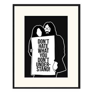 Afbeelding John and Yoko 73 x 93 x 2.6 cm