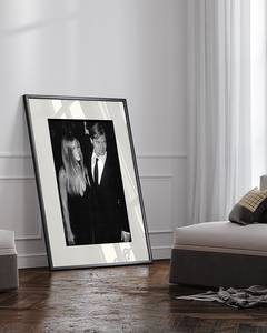 Afbeelding Jennifer Aniston & Brad Pitt 73 x 93 x 2.6 cm