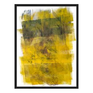 Tableau déco Abstract Yellow 32 x 42 x 2.6 cm