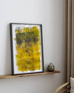 Bild Abstract Yellow 32 x 42 x 2.6 cm