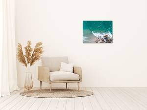 Quadro di metallo Byron Bay Beach Alluminio - Multicolore