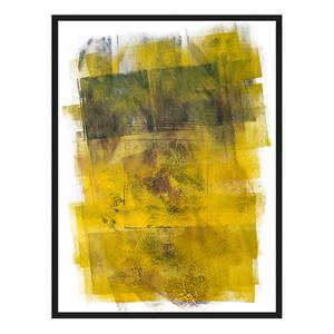 Tableau déco Abstract Yellow 63 x 83 x 2.6 cm