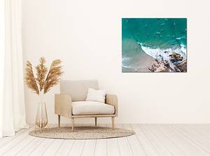 Metallbild Byron Bay Beach 50 x 60 x 0.5 cm