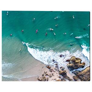 Metallbild Byron Bay Beach 40 x 50 x 0.5 cm