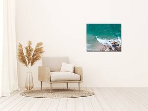 Metallbild Byron Bay Beach 40 x 50 x 0.5 cm