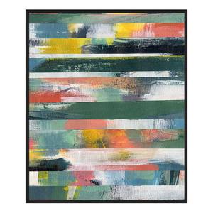 Afbeelding Colorful Mix massief beukenhout/acrylglas - zwart - 52 x 62 cm