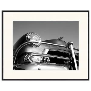 Bild Classic Car B&W Buche Massiv / Acrylglas - Schwarz - 52 x 62 cm