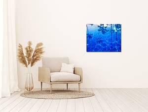 Quadro di metallo Blue Summer Alluminio - Multicolore - 40 x 50 cm