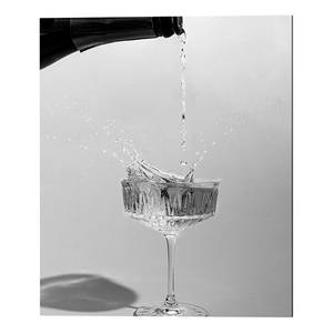 Quadro Black and White Champagne Alluminio - Multicolore - 50 x 60 cm