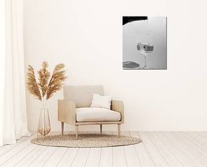 Quadro Black and White Champagne Alluminio - Multicolore - 50 x 60 cm