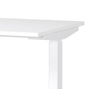 Bureau réglable en hauteur Jet Blanc - Largeur : 120 cm