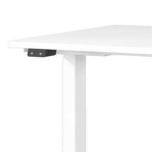 Bureau réglable en hauteur Jet Blanc - Largeur : 120 cm