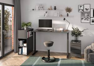 Bureau réglable en hauteur Jet Graphite - Largeur : 160 cm