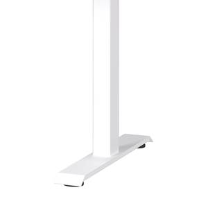 Bureau réglable en hauteur Jet Cachemire / Blanc - Largeur : 160 cm