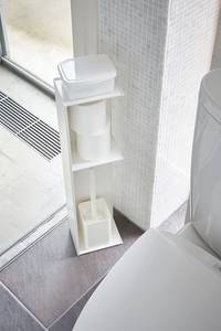 Étagère WC Tower Acier - Blanc