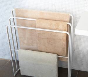 Porte-serviette de bain Tower Acier - Blanc