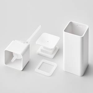 Distributeur de savon Tower Plastique - Blanc