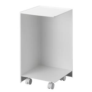 Porte-papier toilette Tower Caster Acier - Blanc