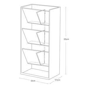 Organiseur d’évier Tower Plastique - Blanc