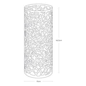 Portaombrelli Nest Rotondo Acciaio / Silicone - Bianco