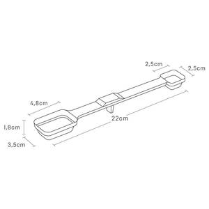 Cuillère à mesurer Tower Plastique - Translucide