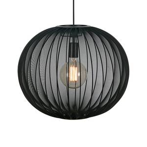 Lampada a sospensione Florence Nylon / Ferro - 2 punto luce - Nero - 50 x 40 cm