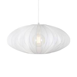 Lampada a sospensione Florence Nylon / Ferro - 1 punto luce - Bianco - 60 x 26 cm