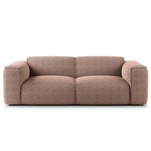 2-Sitzer Sofa HUDSON Bouclé Stoff Bony: Mauve