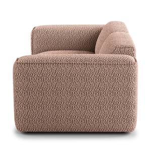 2-Sitzer Sofa HUDSON Bouclé Stoff Bony: Mauve