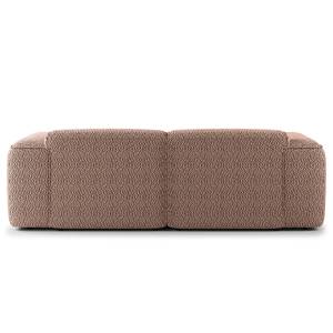 2-Sitzer Sofa HUDSON Bouclé Stoff Bony: Mauve