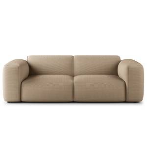 2-Sitzer Sofa HUDSON Cordstoff Snor: Taupe