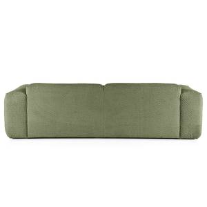 3-Sitzer Sofa HUDSON Bouclé Stoff Bony: Moosgrün