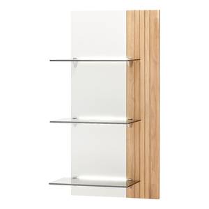 Open wandkast Lazori type A Bianco eikenhout - Wit